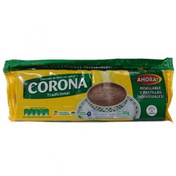 Chocolate Corona Tradicional x 450 gr.